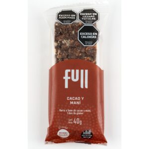 Barrita marca ''Full'' sabor cacao y mani