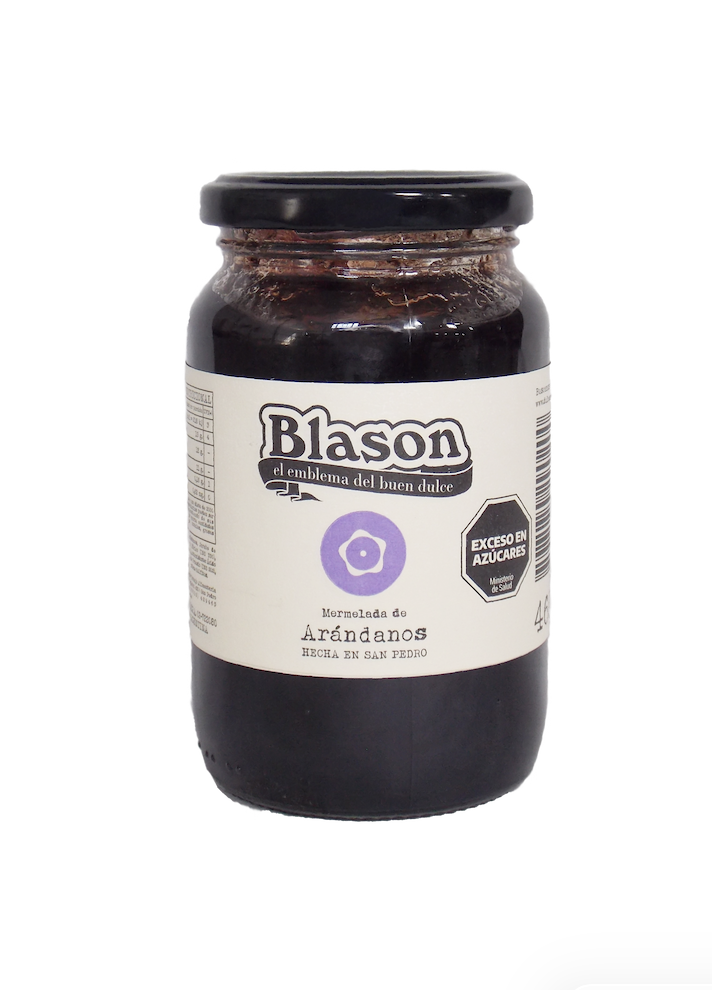 Mermelada marca ''Blason'' sabor arándanos