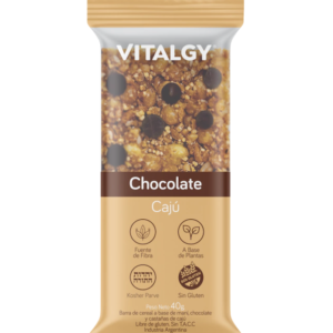 Barrita marca ''Vitalgy'' chocolate