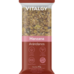 Barrita marca ''Vitalgy'' manzana