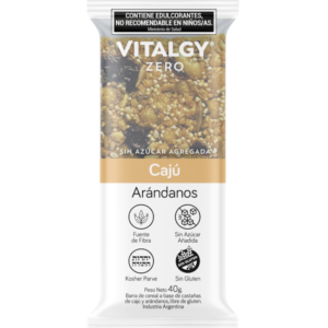 Barrita marca ''Vitalgy'' cajú