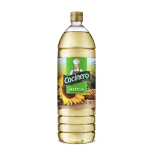 Aceite de soja y girasol marca ''Cocinero''