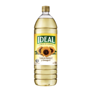 Aceite de girasol marca ''Ideal''
