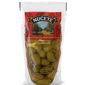 Aceitunas verdes marca ''Nucete''