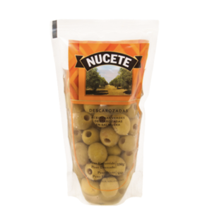 Aceitunas verdes descarozadas marca ''Nucete''