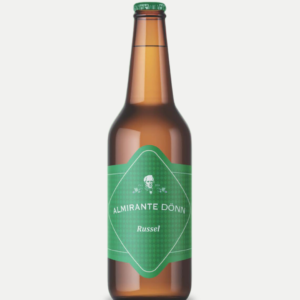 Cerveza marca ''Almirante Dönn'' Russel