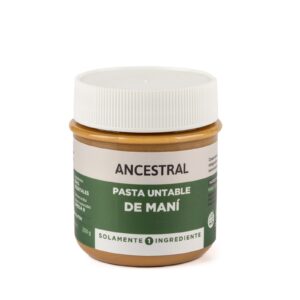Pasta untable de maní marca ''Ancestral''