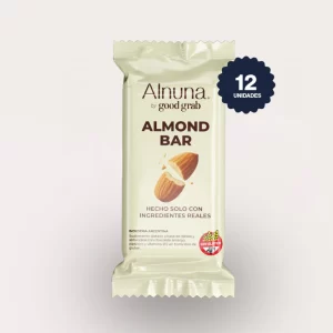 Barrita marca ''Alnuna'' sabor almond bar