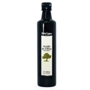 Aceite de oliva marca ''Siete lagos''