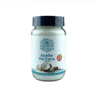 Aceite de coco virgen marca ''Chennat''