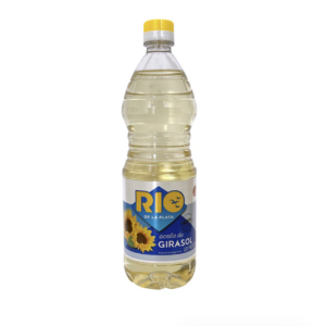 Aceite de girasol marca ''Rio de la plata''