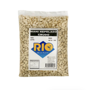 Mani pelado marca ''Rio de la plata''