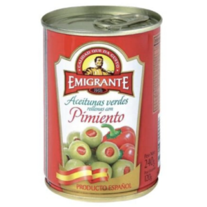 Aceitunas marca ''El emigrante''