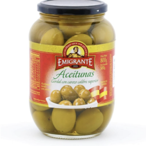 Aceitunas marca ''El emigrante''