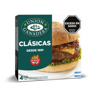 Hamburguesas marca ''Union ganadera''