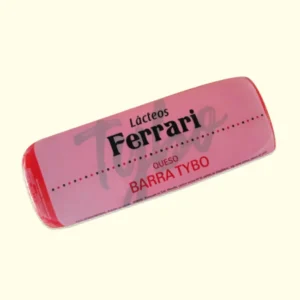 Queso Barra Tybo marca "Lácteos Ferrari"