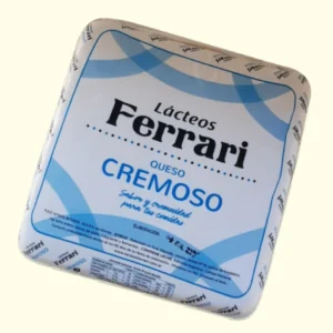 Queso cremoso marca ''Lácteos Ferrari''