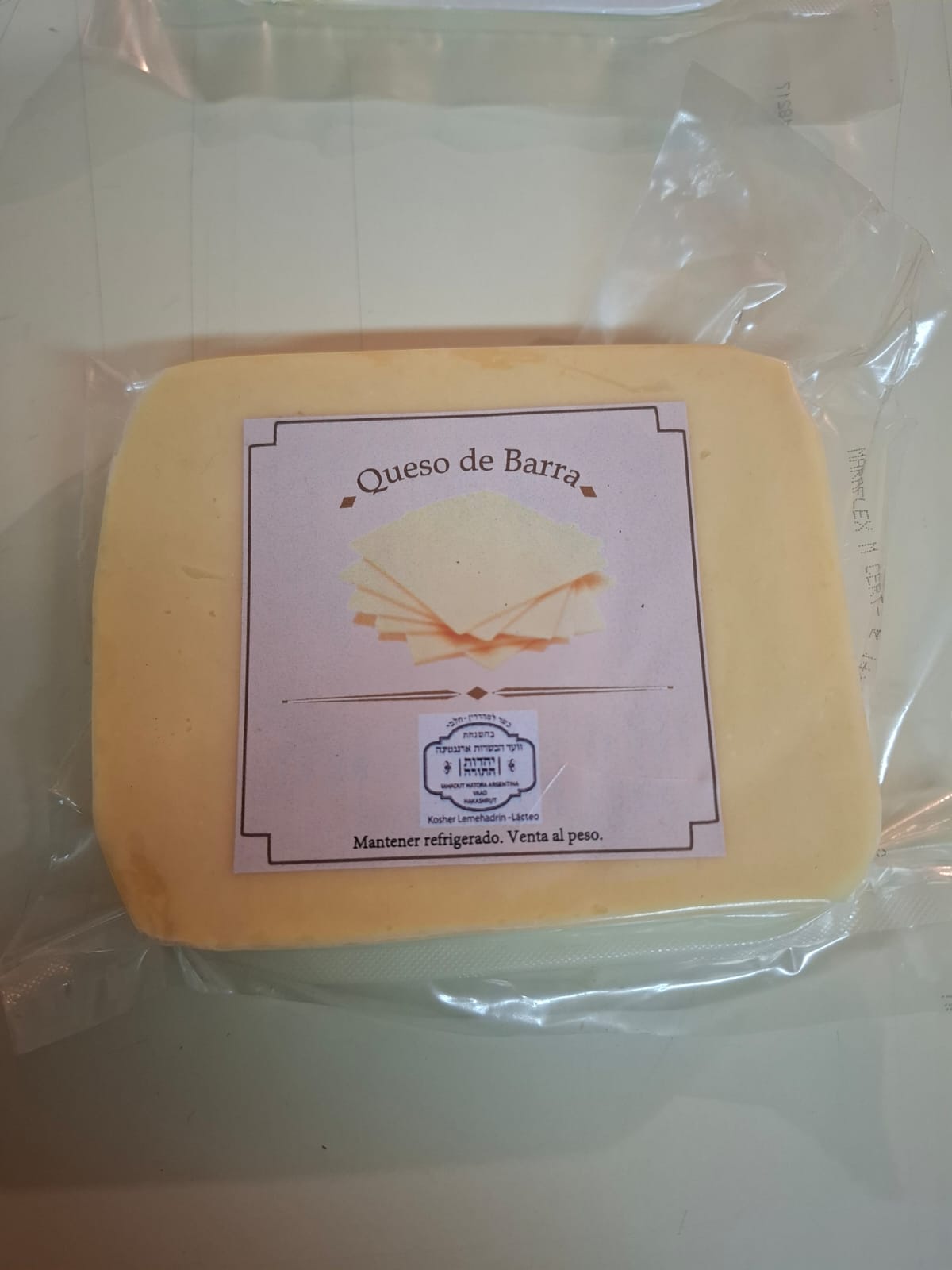 Queso de barra