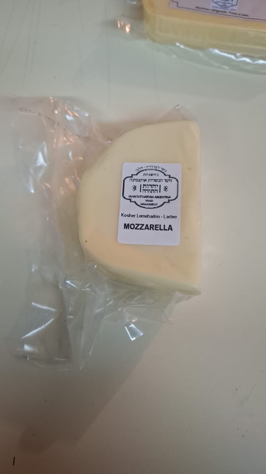 Queso mozzarella