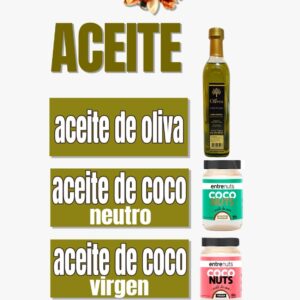 Aceite de oliva y coco ''Sabores orientales''