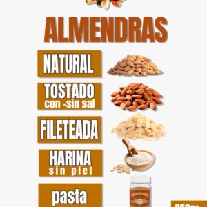 Almendras ''Sabores orientales''